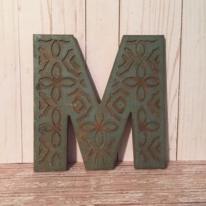 Wooden Letter M